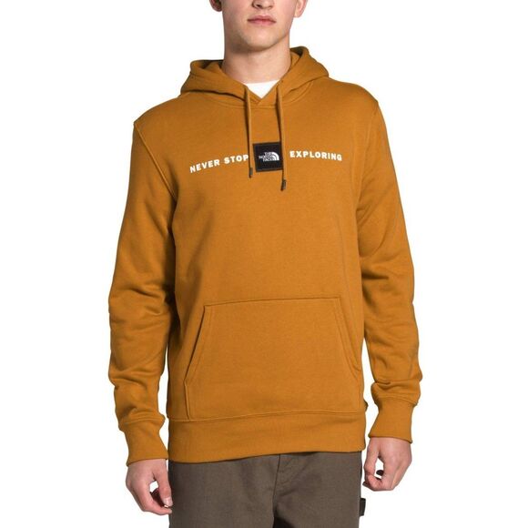 The North Face Never Stop Exploring Red’s Pullover Hoodie – Yellow, Men’s Small - Picture 1 of 2